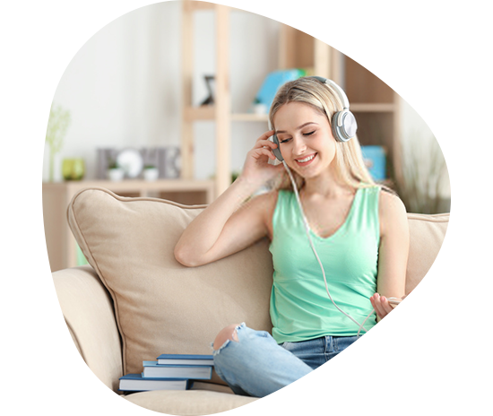 Professional audio book service image